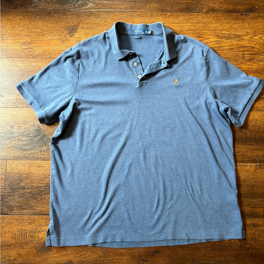 Men's Polo Ralph Lauren Polo Navy Shirt Size XL CLASSIC FIT